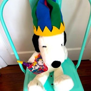NWT Vintage 2000 Millennium 23” Snoopy Plush Macy’s Exclusive